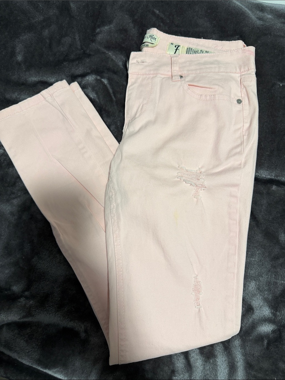 Indigo Rein Light Pink Skinny Jeans